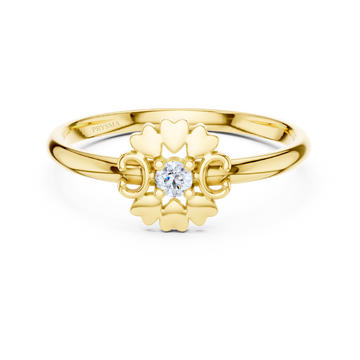 Amour Fleur Diamond Ring
