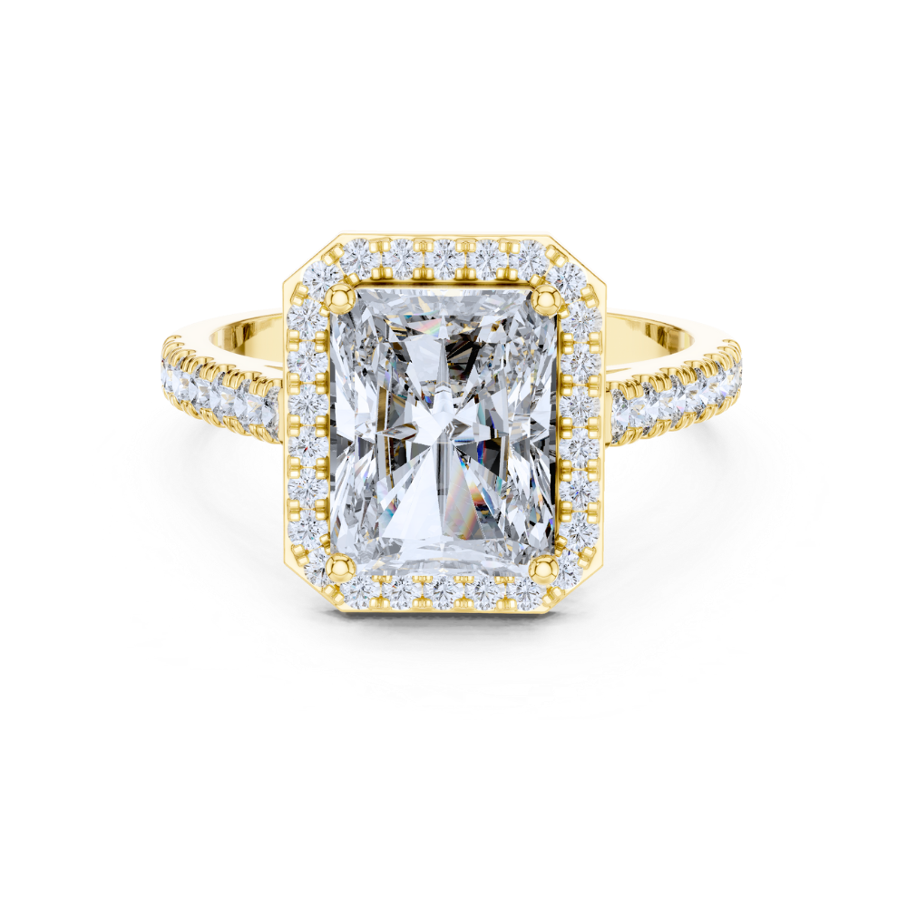 Majestic Frame Halo Ring