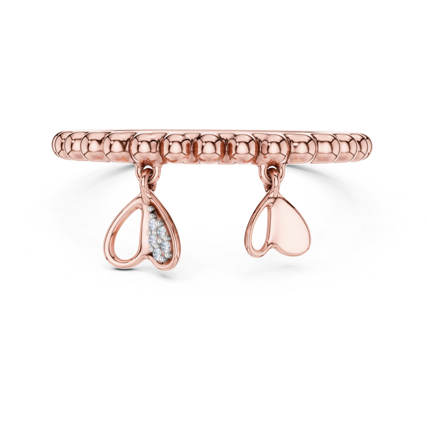Dancing Hearts Ring