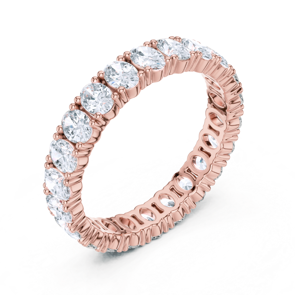 Oval Radiance Eternity Ring