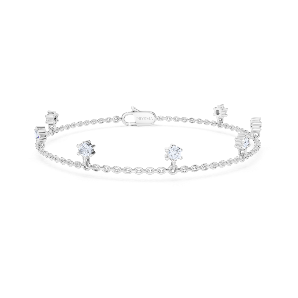 Stella Chain Diamond Bracelet