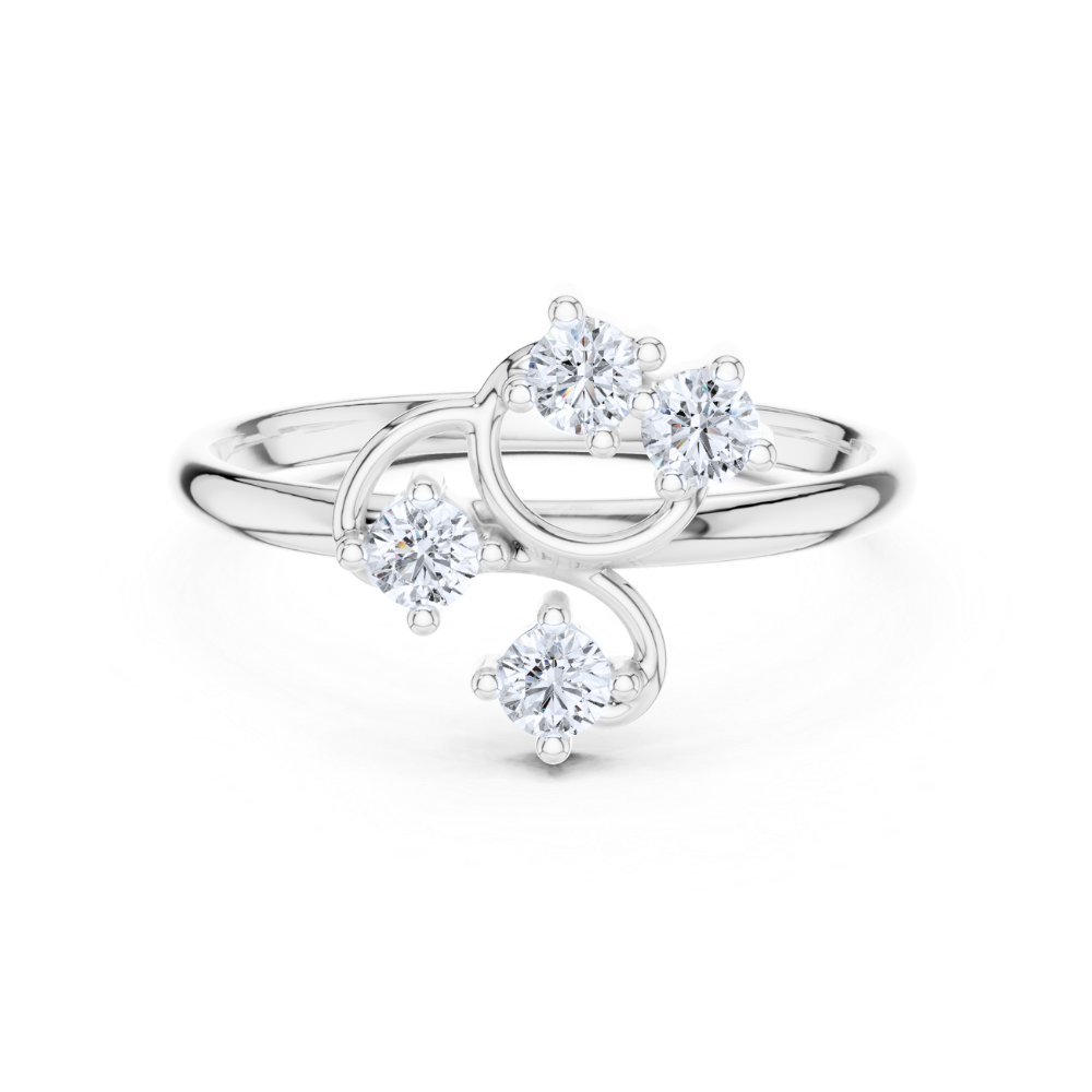 Celestial Vine Diamond Ring