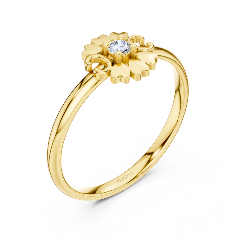 Amour Fleur Diamond Ring