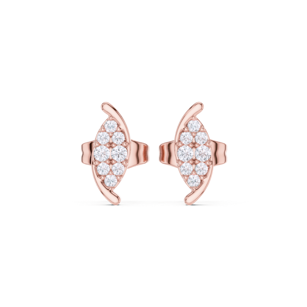 Radiant Leaflet Studs