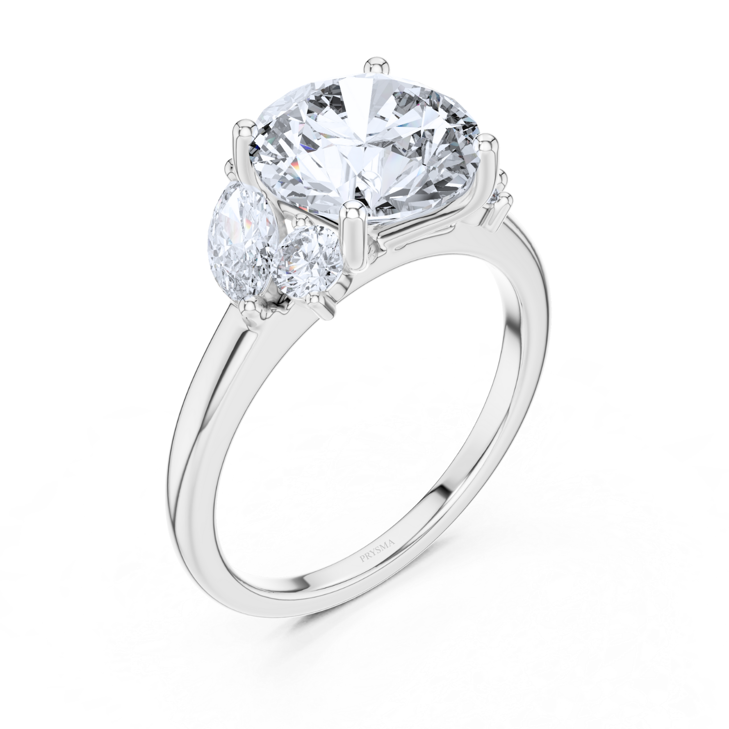 Radiance Royale Solitaire Diamond Ring