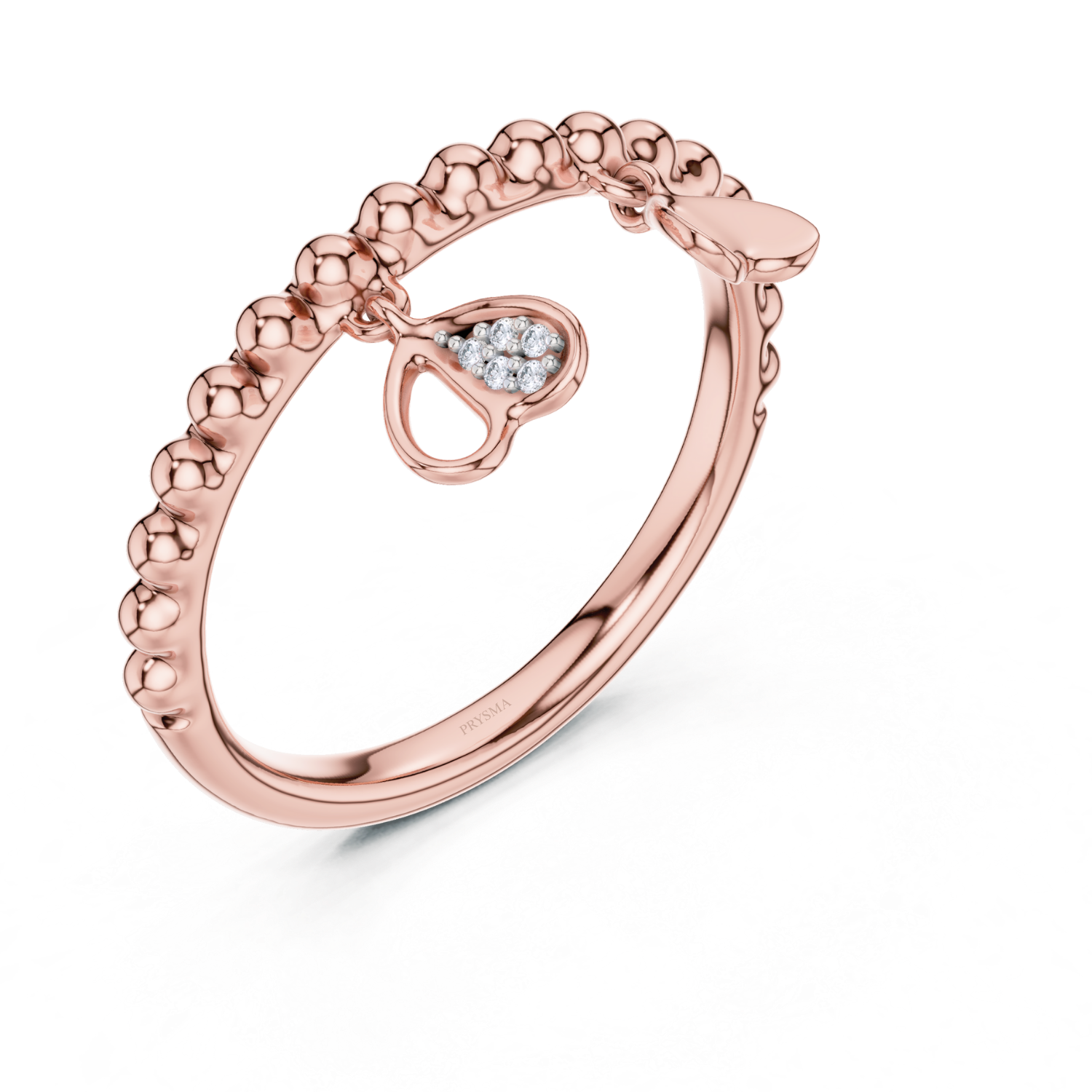 Dancing Hearts Ring