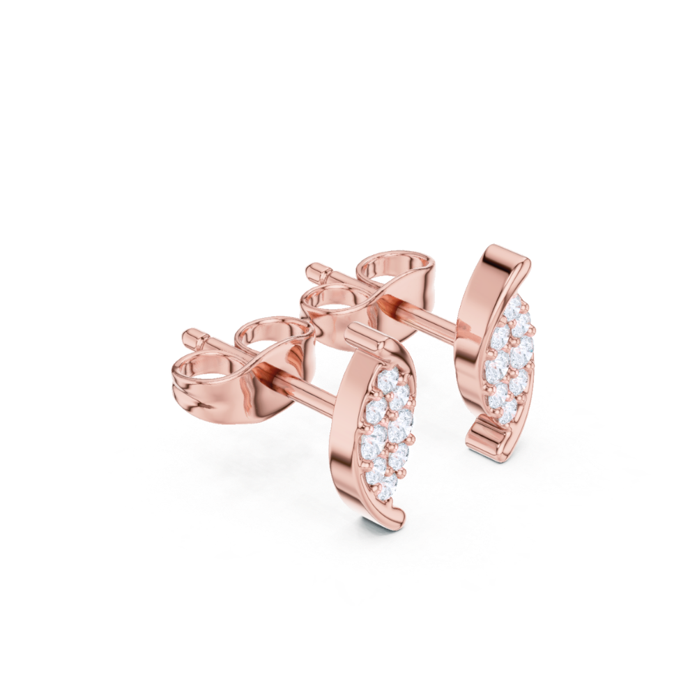 Radiant Leaflet Studs