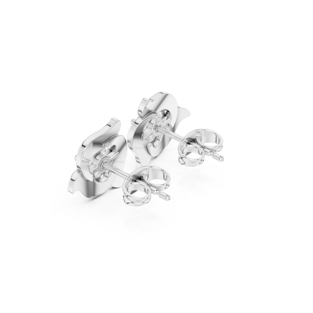 Petal Flame Trio Diamond Studs