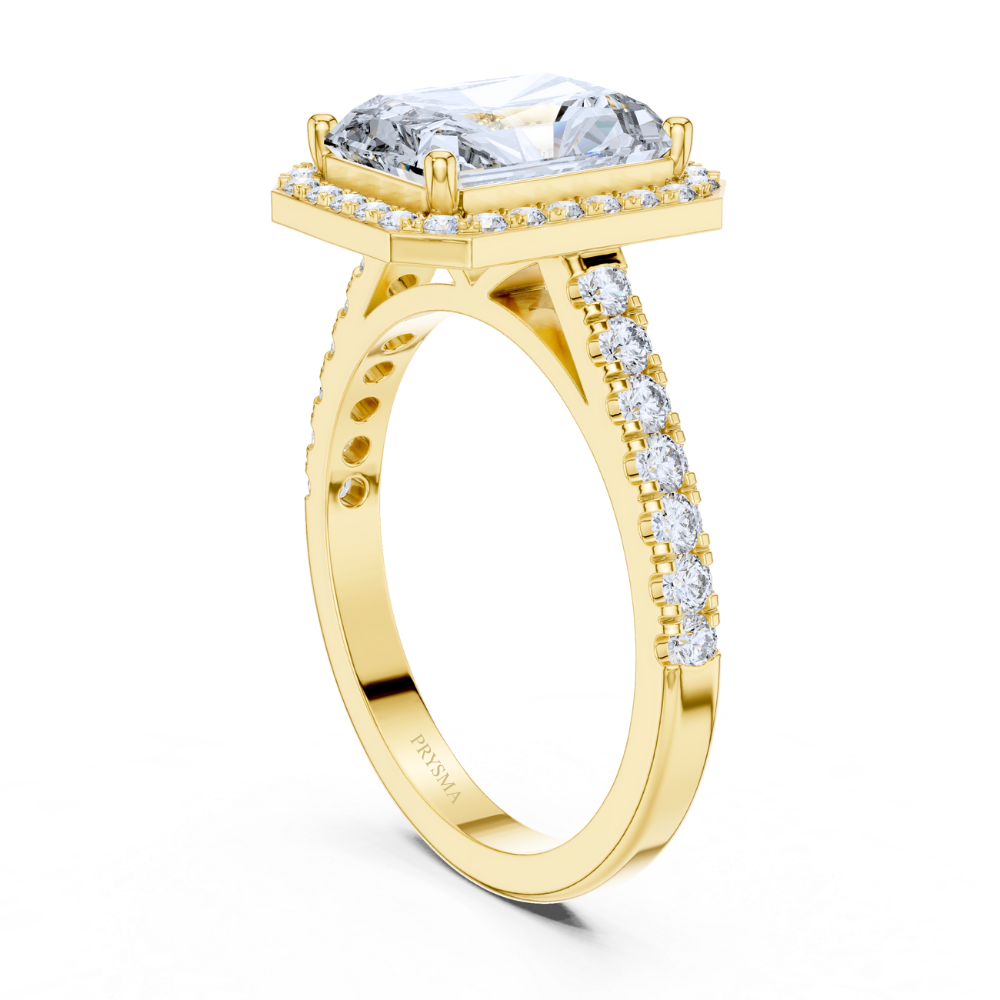 Majestic Frame Halo Ring