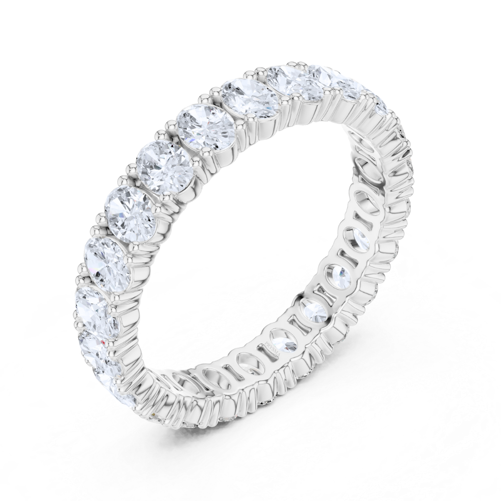 Oval Radiance Eternity Ring