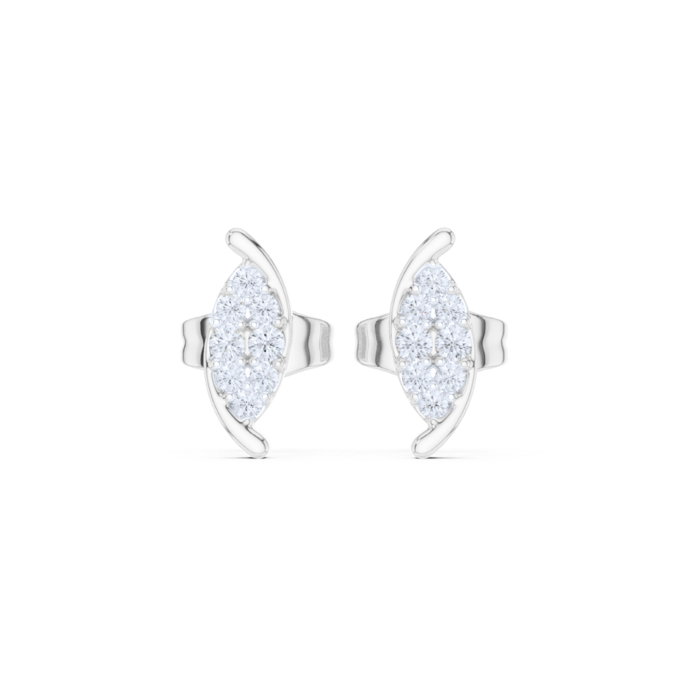 Radiant Leaflet Studs