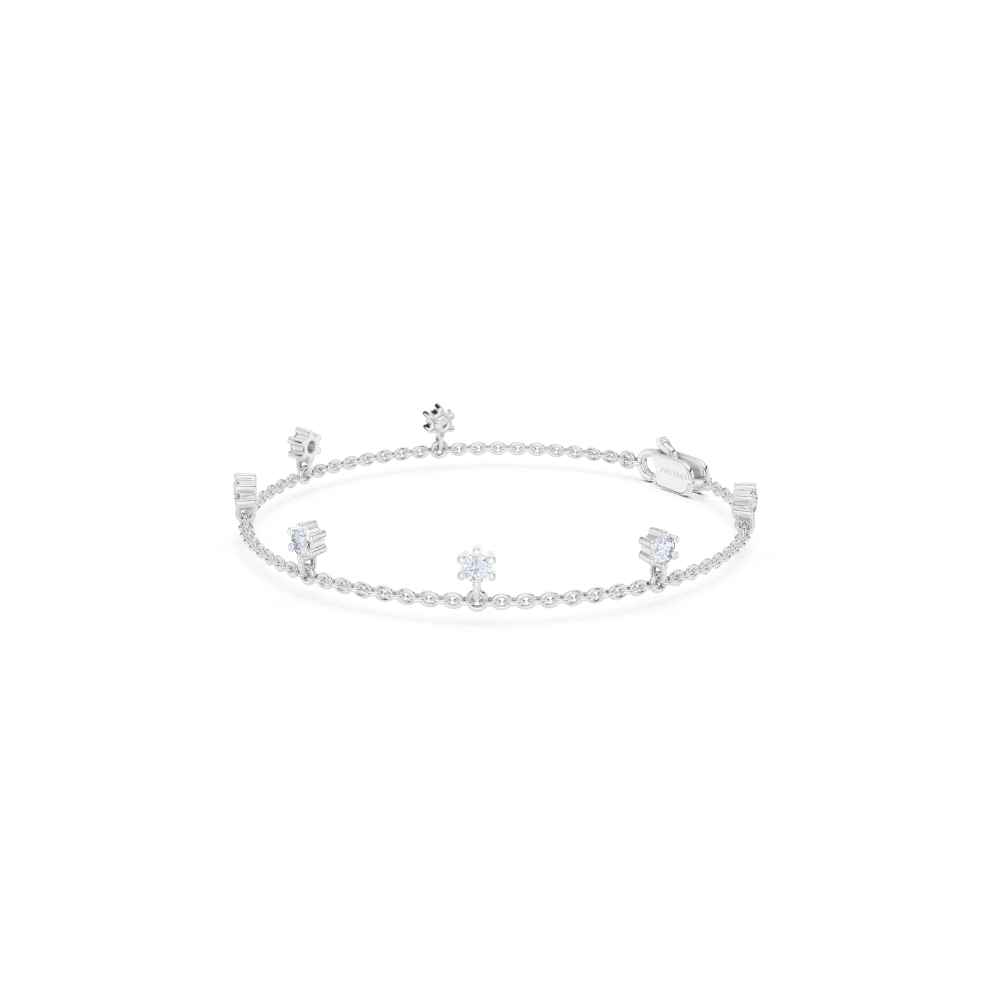 Stella Chain Diamond Bracelet