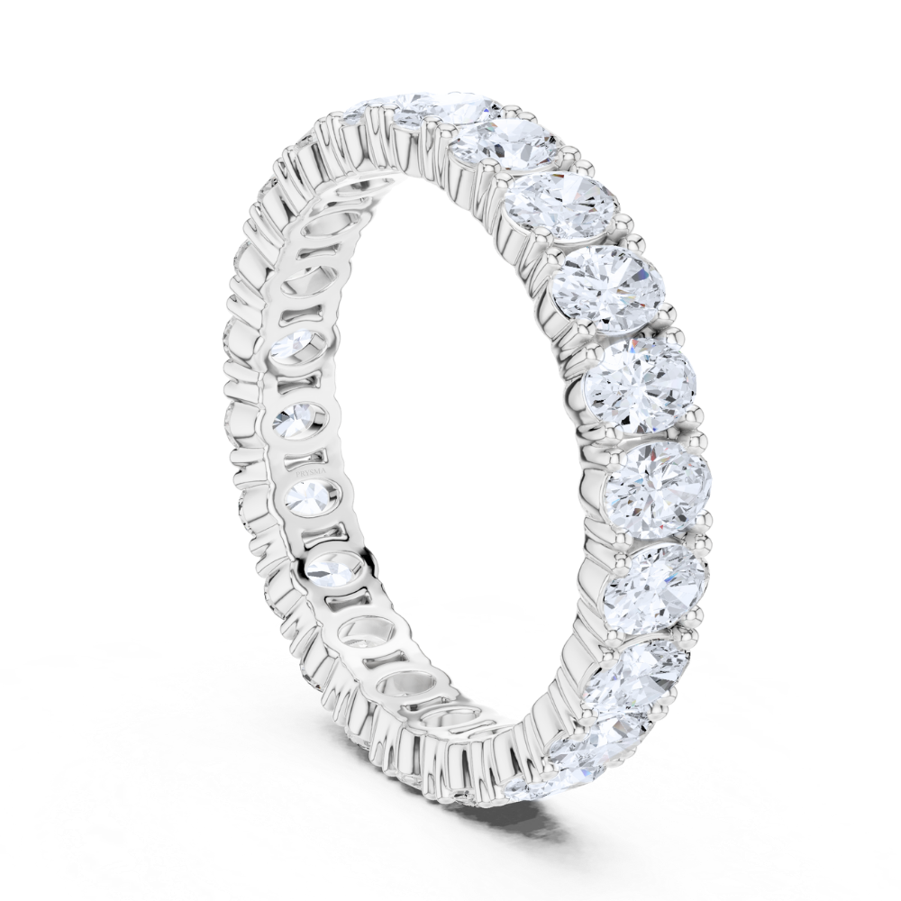 Oval Radiance Eternity Ring
