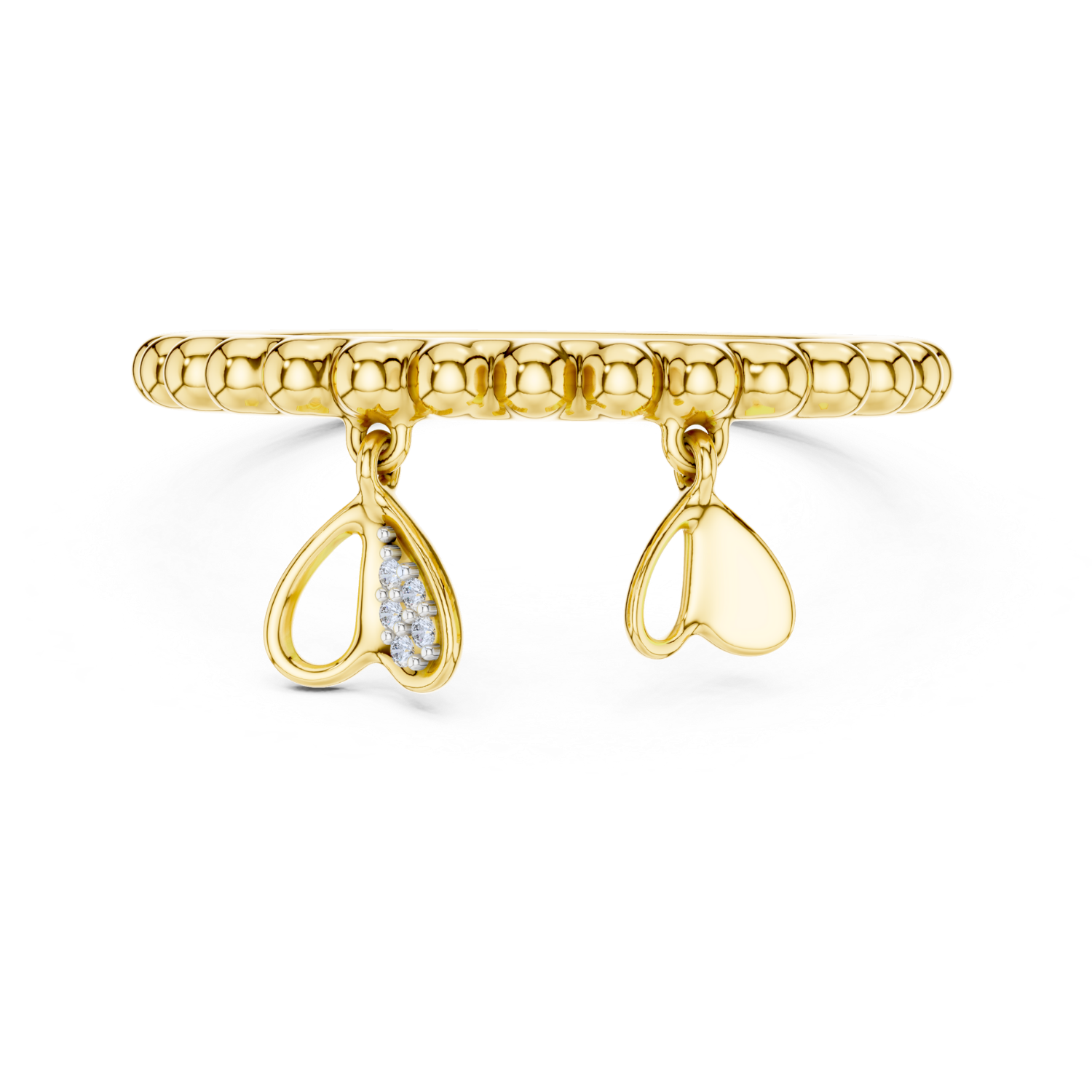Dancing Hearts Ring