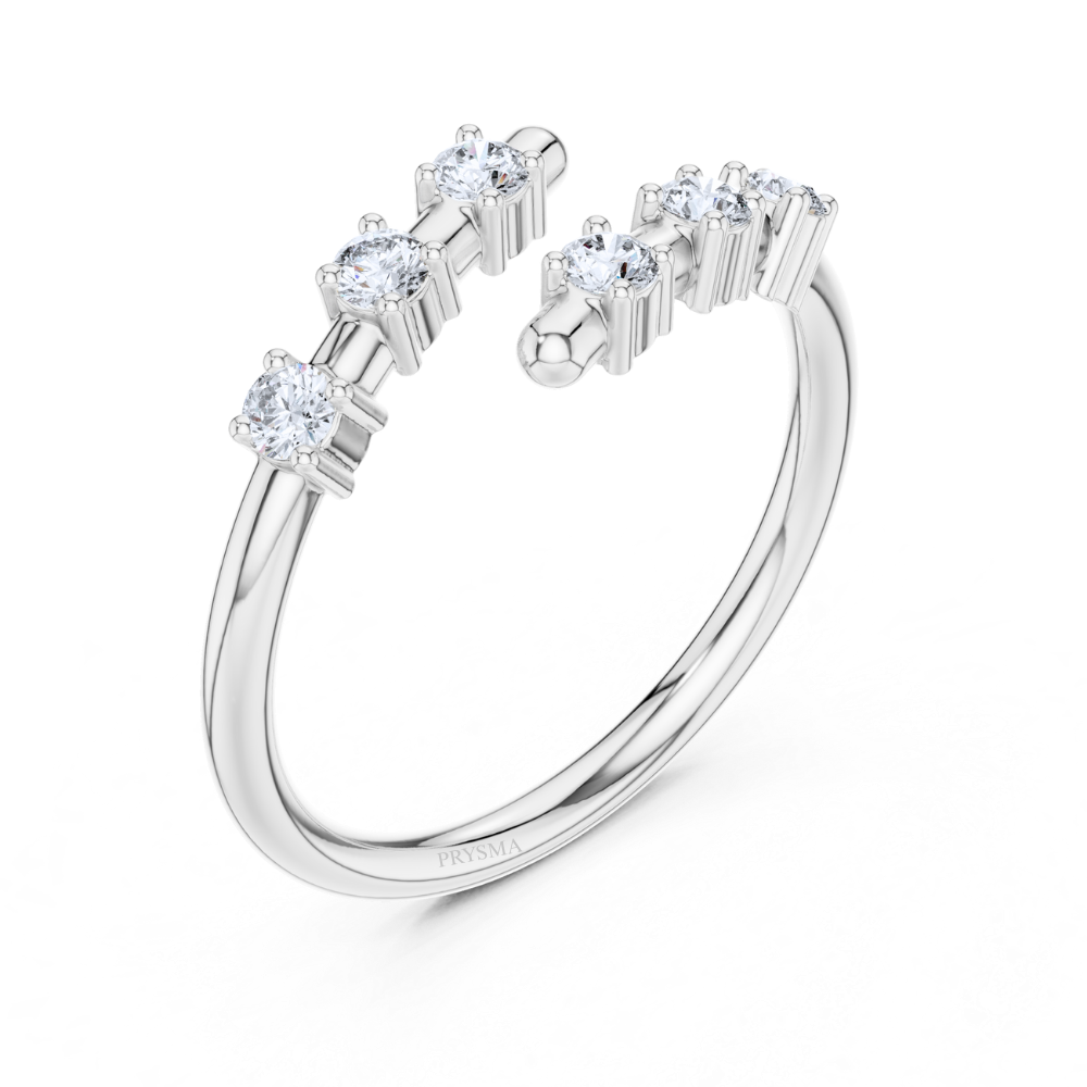 Eclipsera Open Diamond Ring