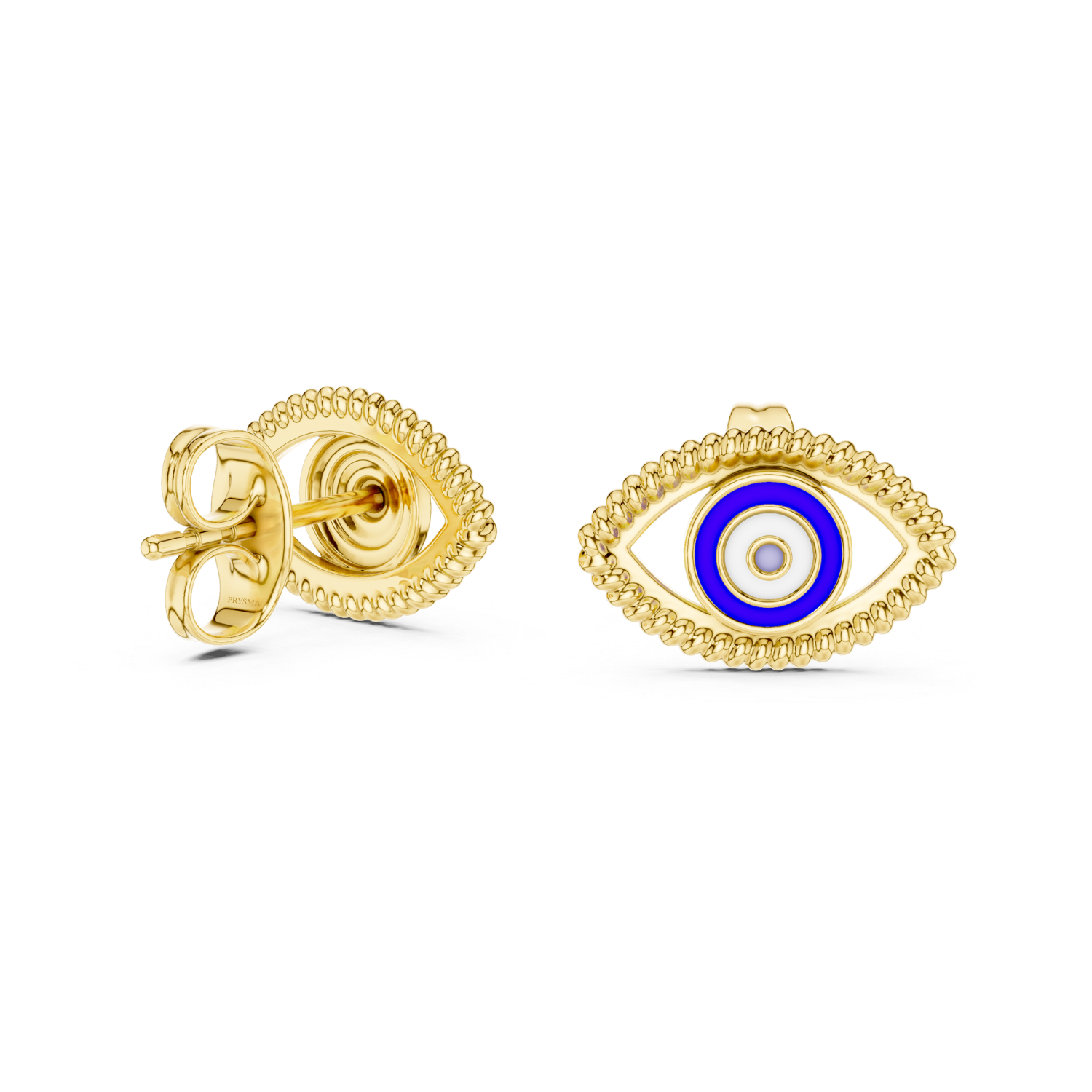 Evil Eye Protection Stud Earrings