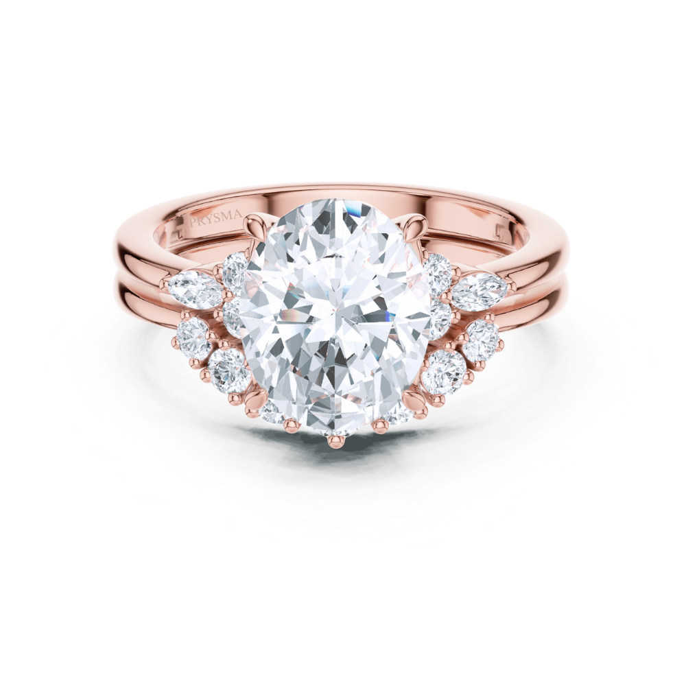 Aurora Oval Elegance Ring