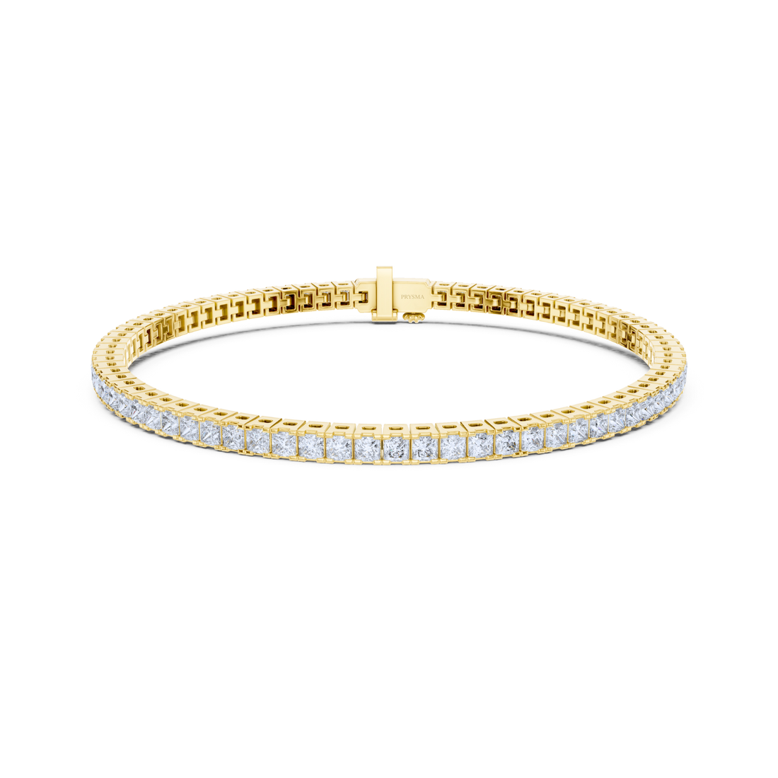 Timeless Elegance Princess Cut Tennis Bracelet