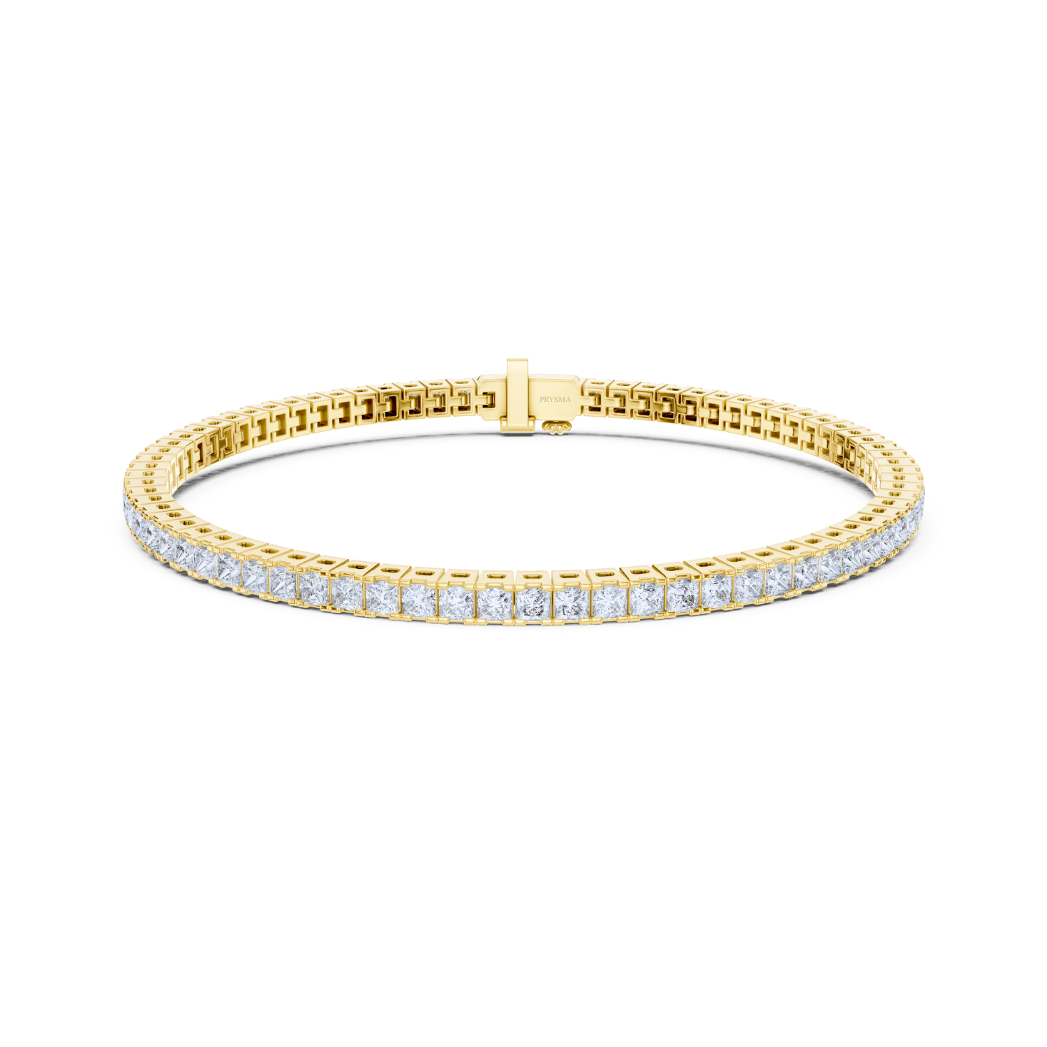 Timeless Elegance Princess Cut Tennis Bracelet