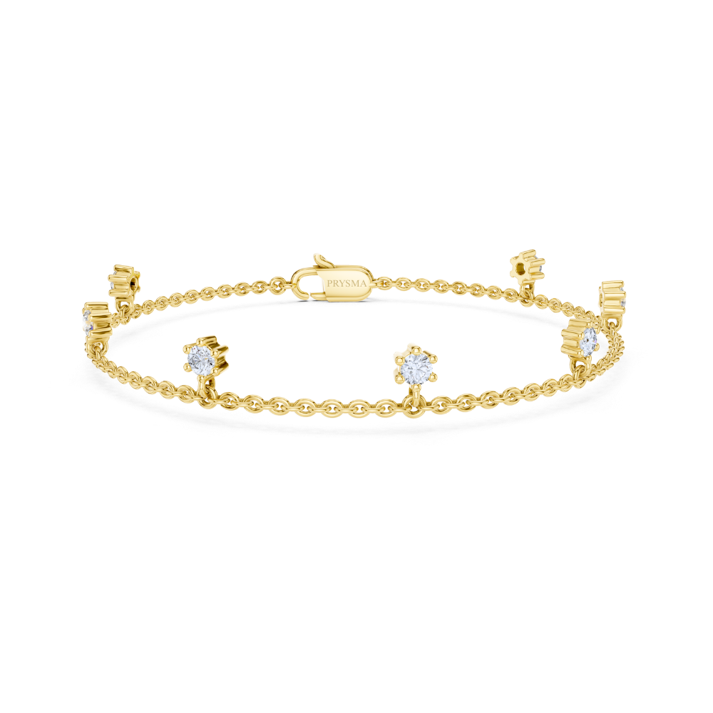 Stella Chain Diamond Bracelet