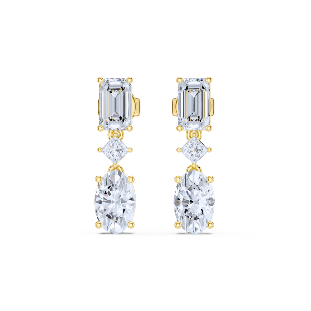 Regal Radiance Drop Earrings