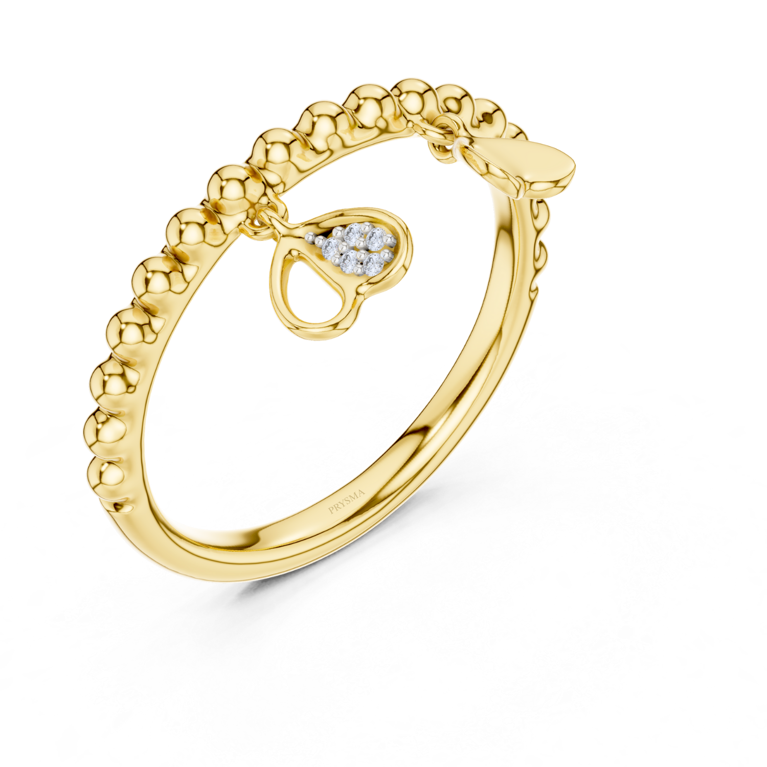 Dancing Hearts Ring