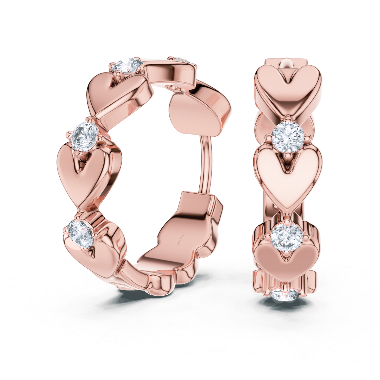 Heartfelt Glow Hoops