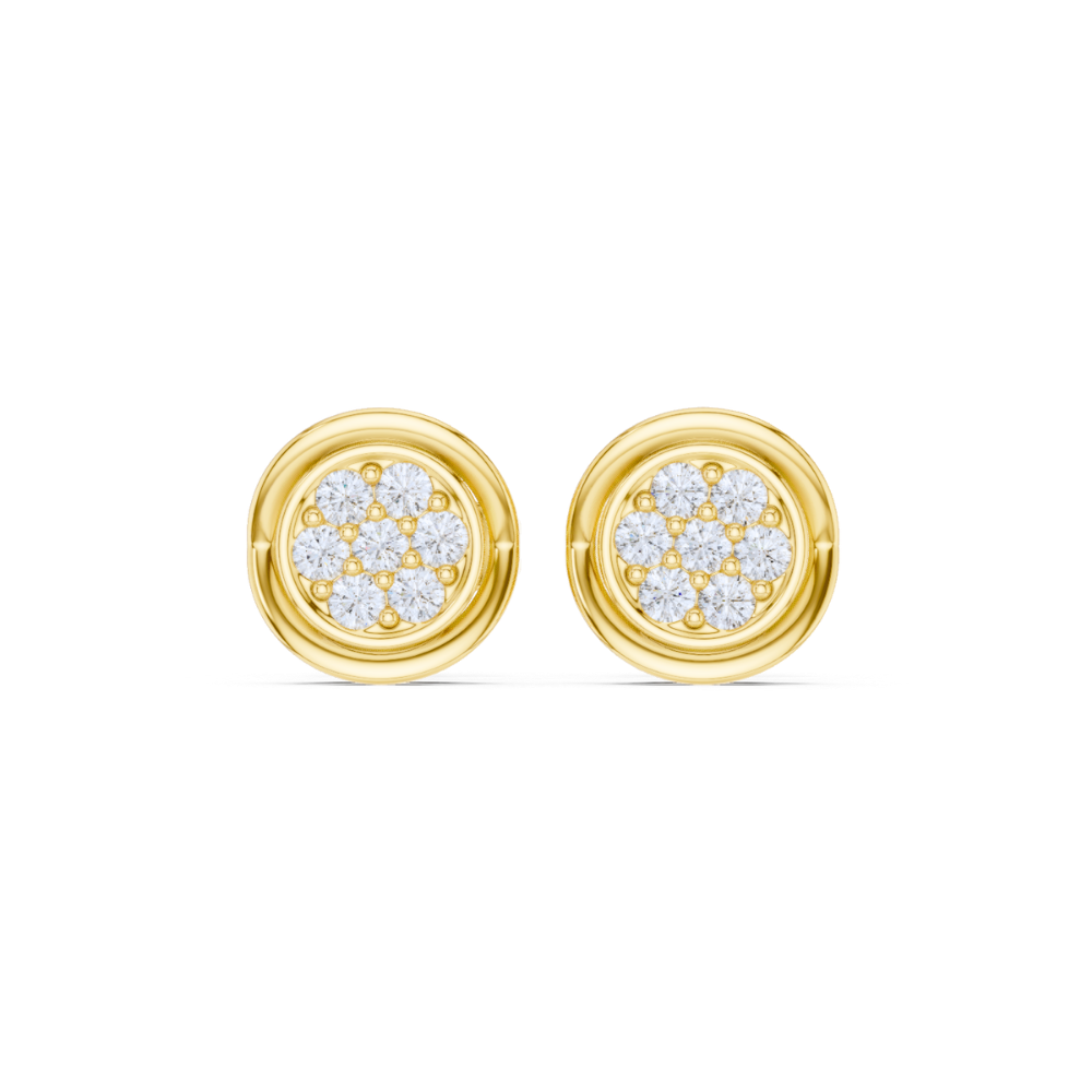 Eternal Glow Round Studs