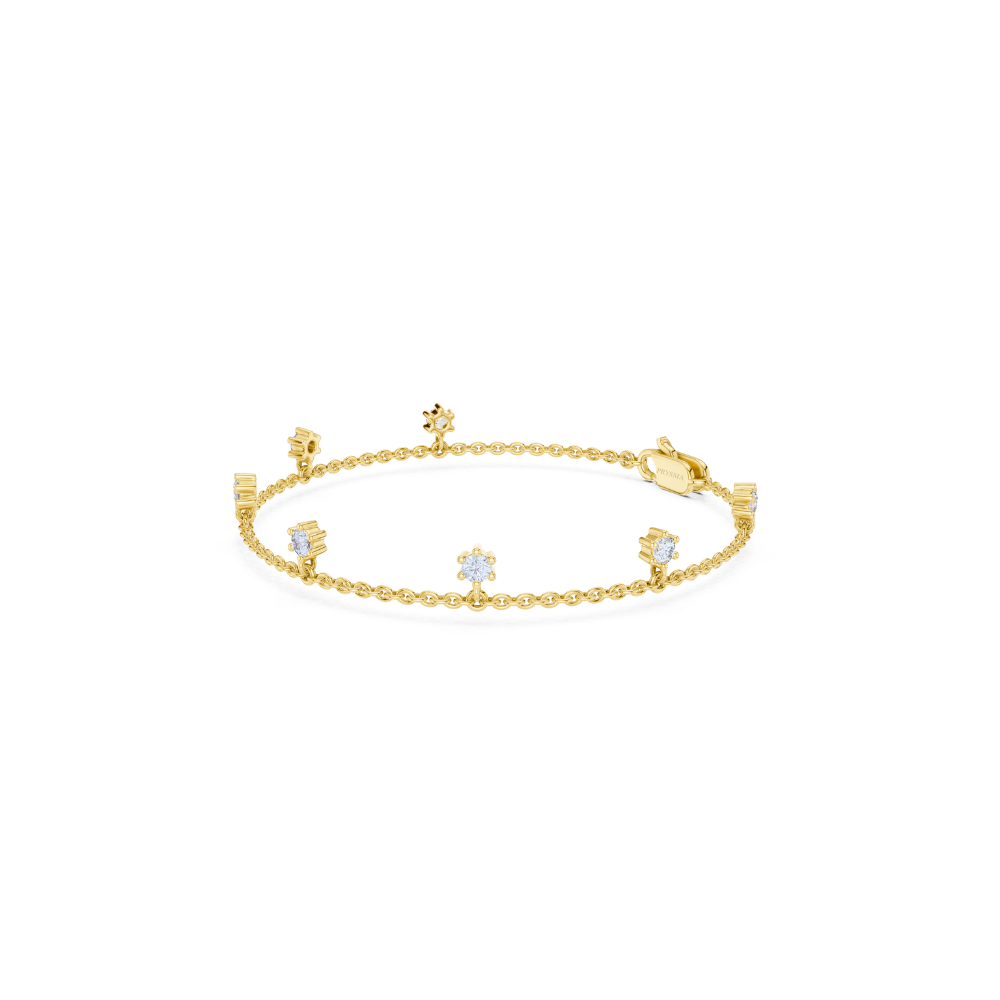 Stella Chain Diamond Bracelet