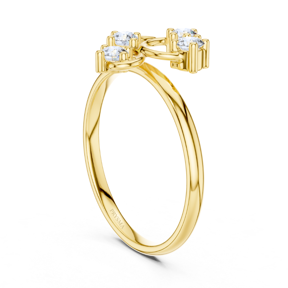 Celestial Vine Diamond Ring