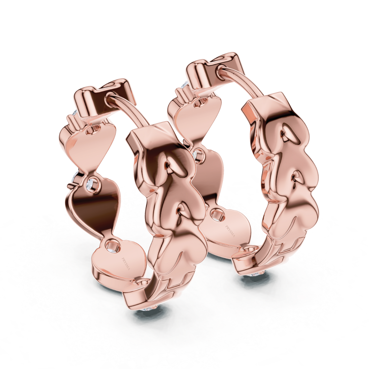Heartfelt Glow Hoops
