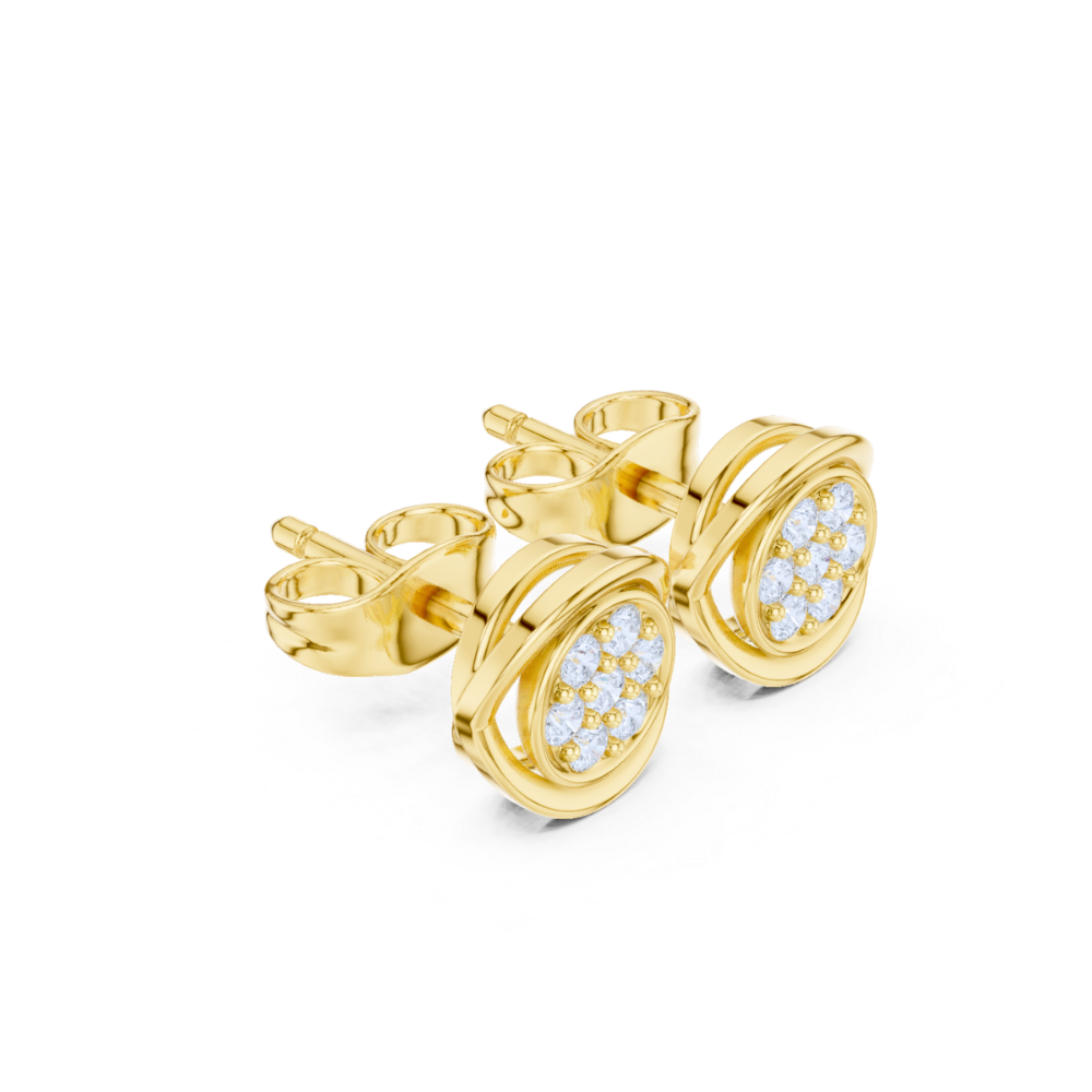 Eternal Glow Round Studs