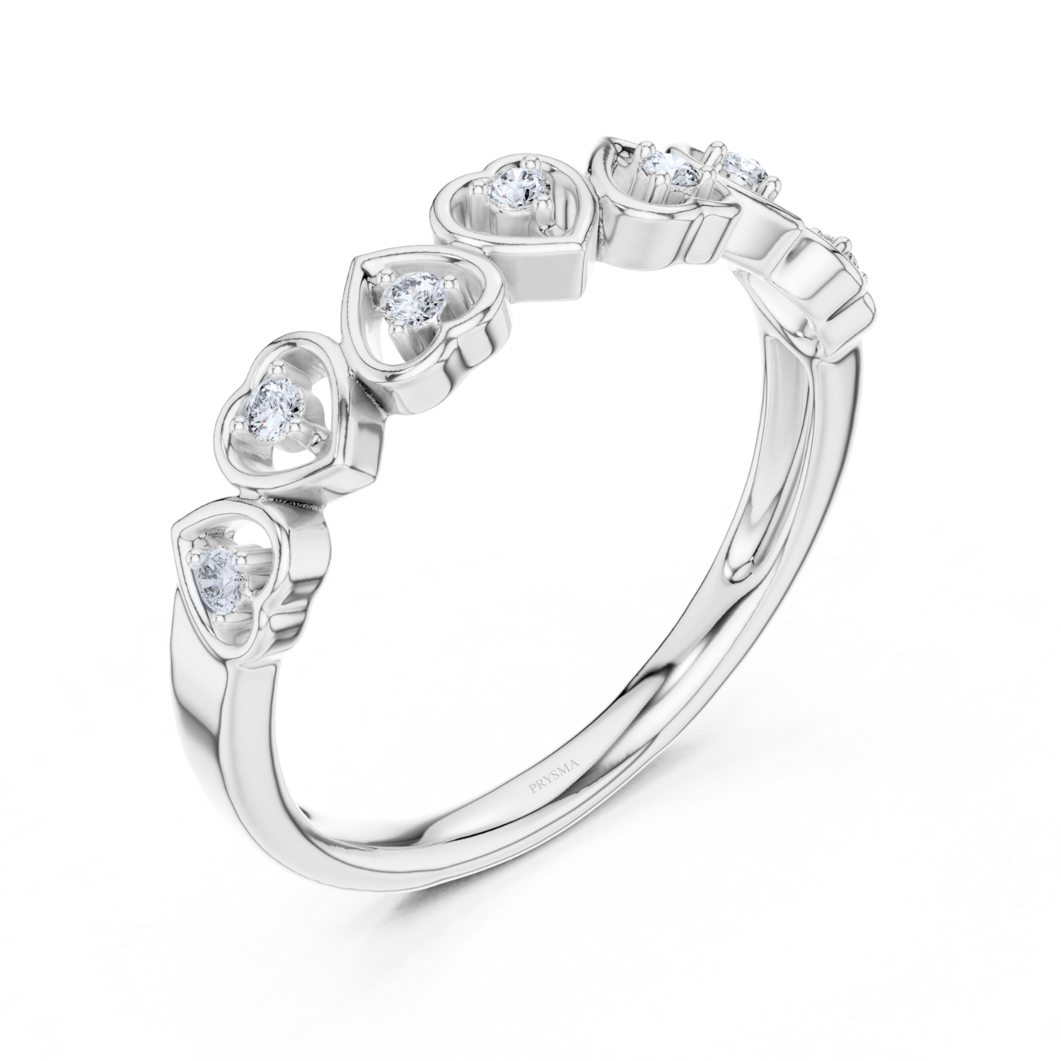 Eternal Heart Diamond Band