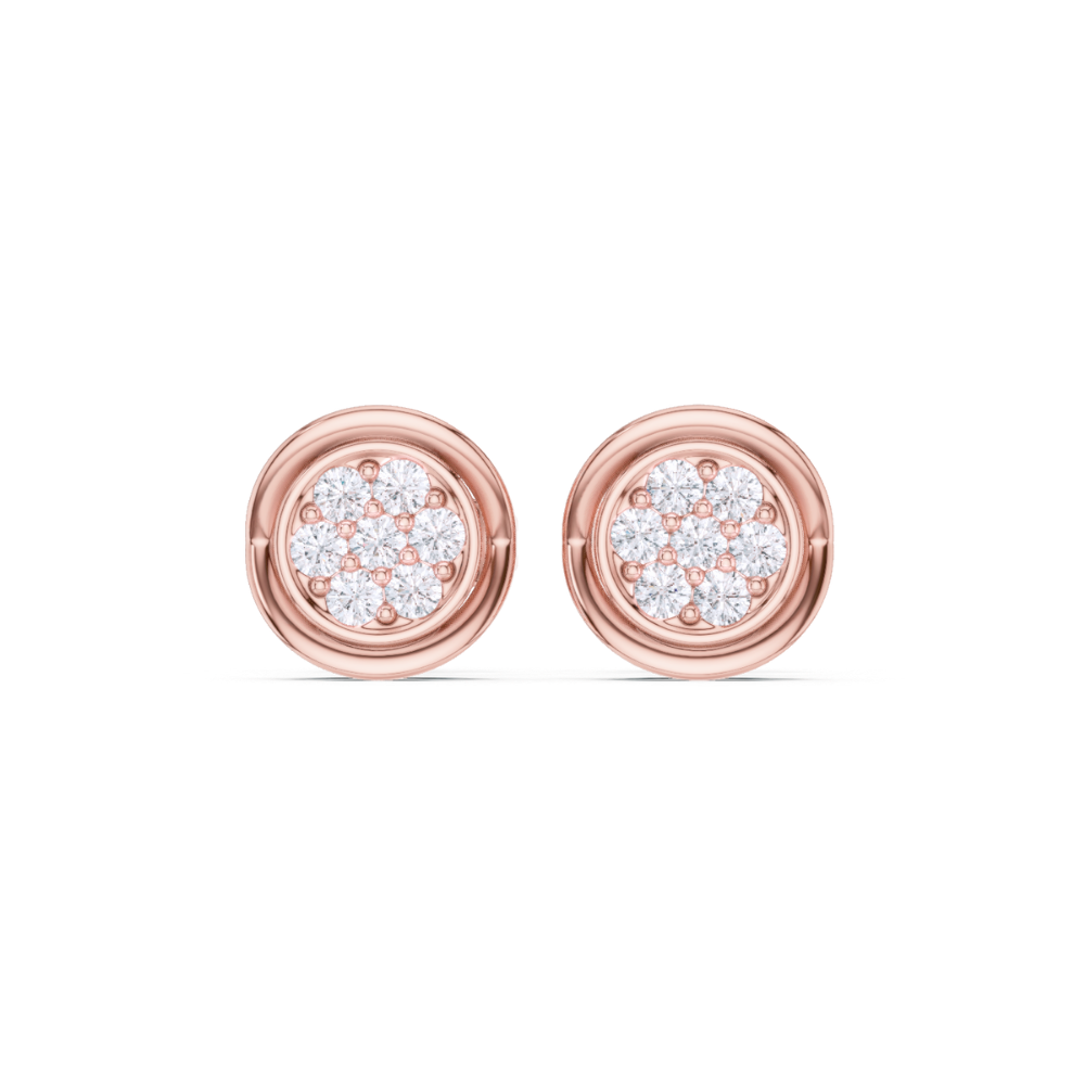 Eternal Glow Round Studs