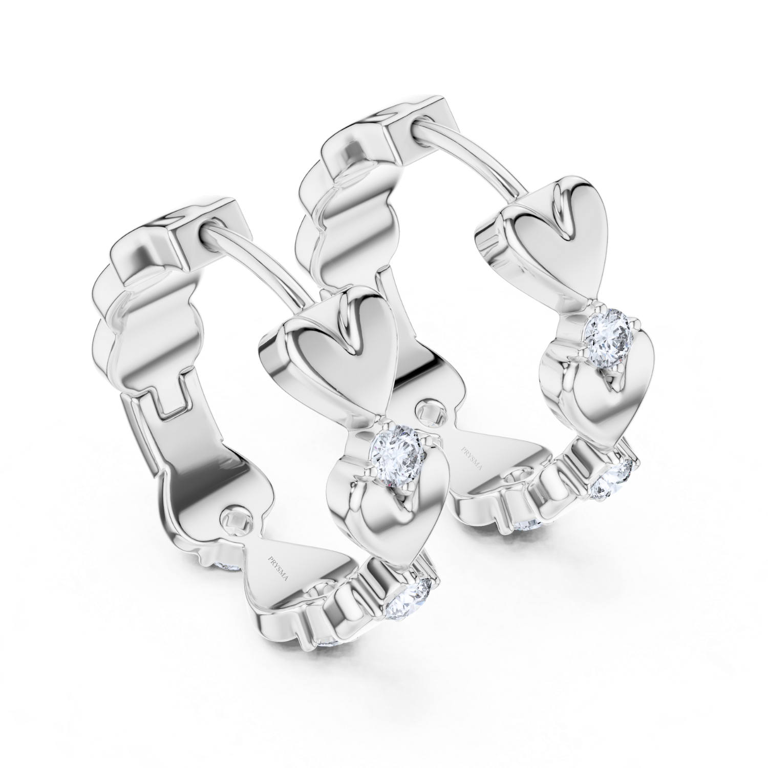 Heartfelt Glow Hoops