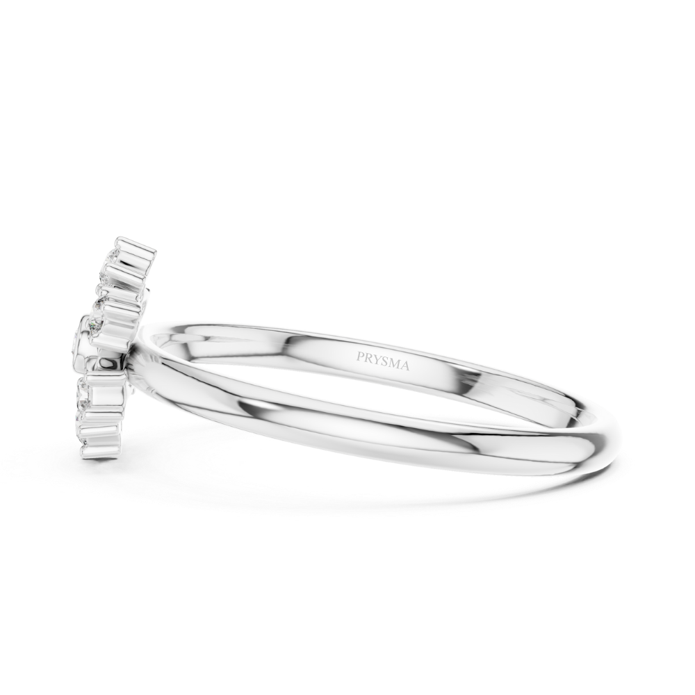 Ethereal Bloom Mandala Diamond Ring