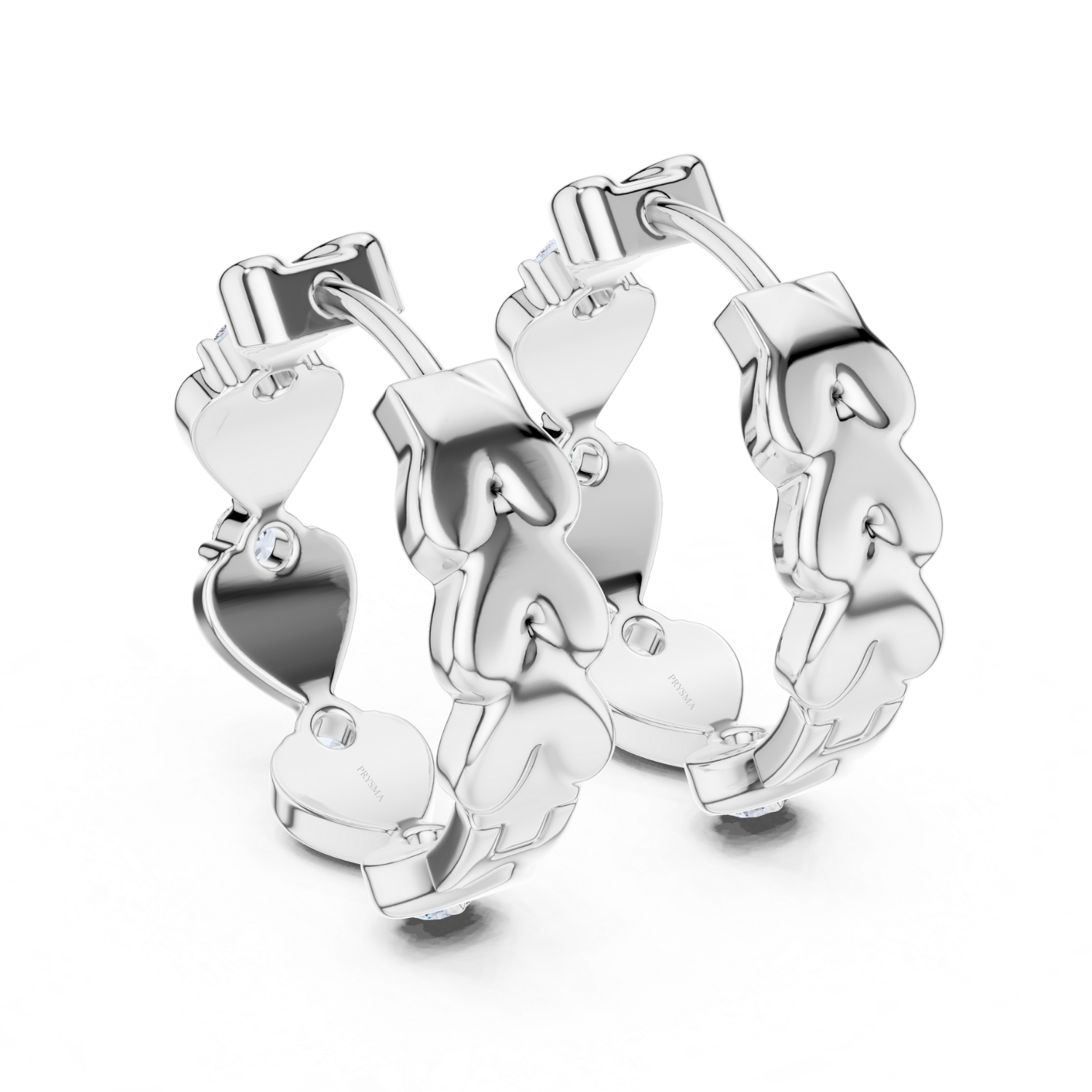 Heartfelt Glow Hoops