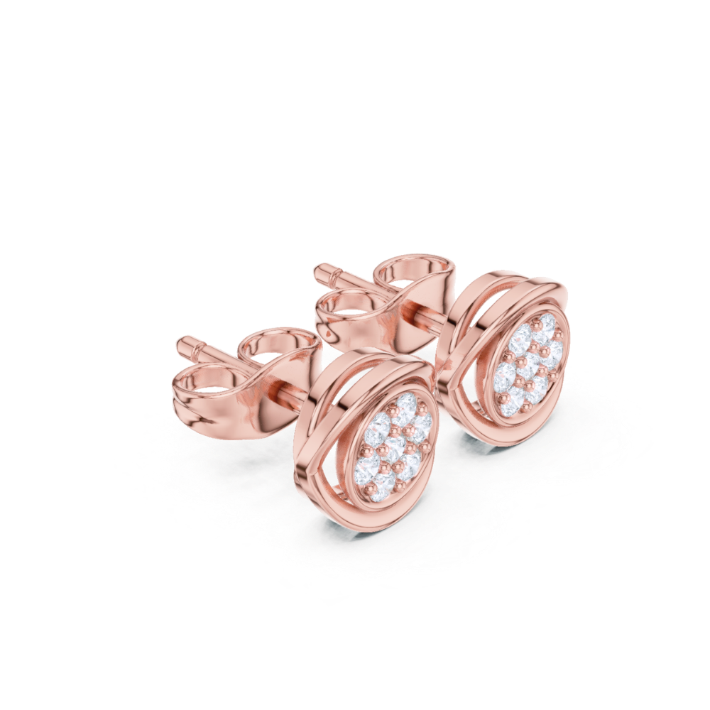 Eternal Glow Round Studs