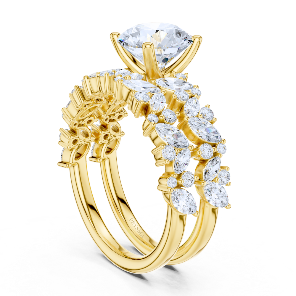 Regal Blossom Diamond Ring