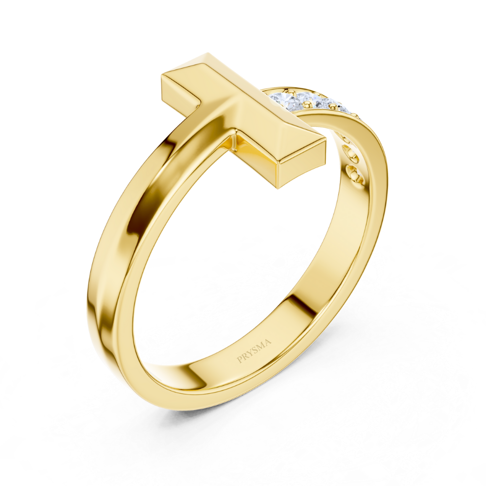 Eterna Cross Ring