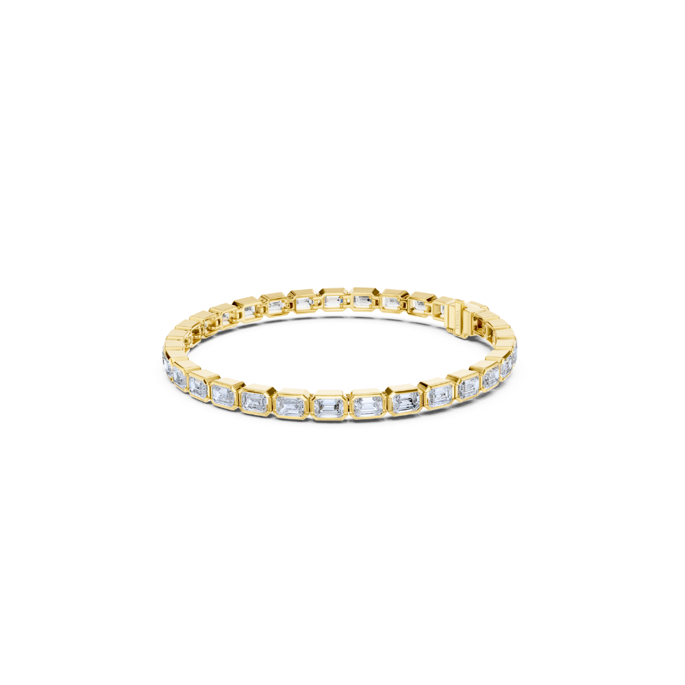 Regalia Emerald-Cut Diamond Tennis Bracelet