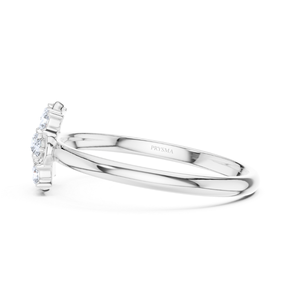 Radiant Petal Cluster Ring
