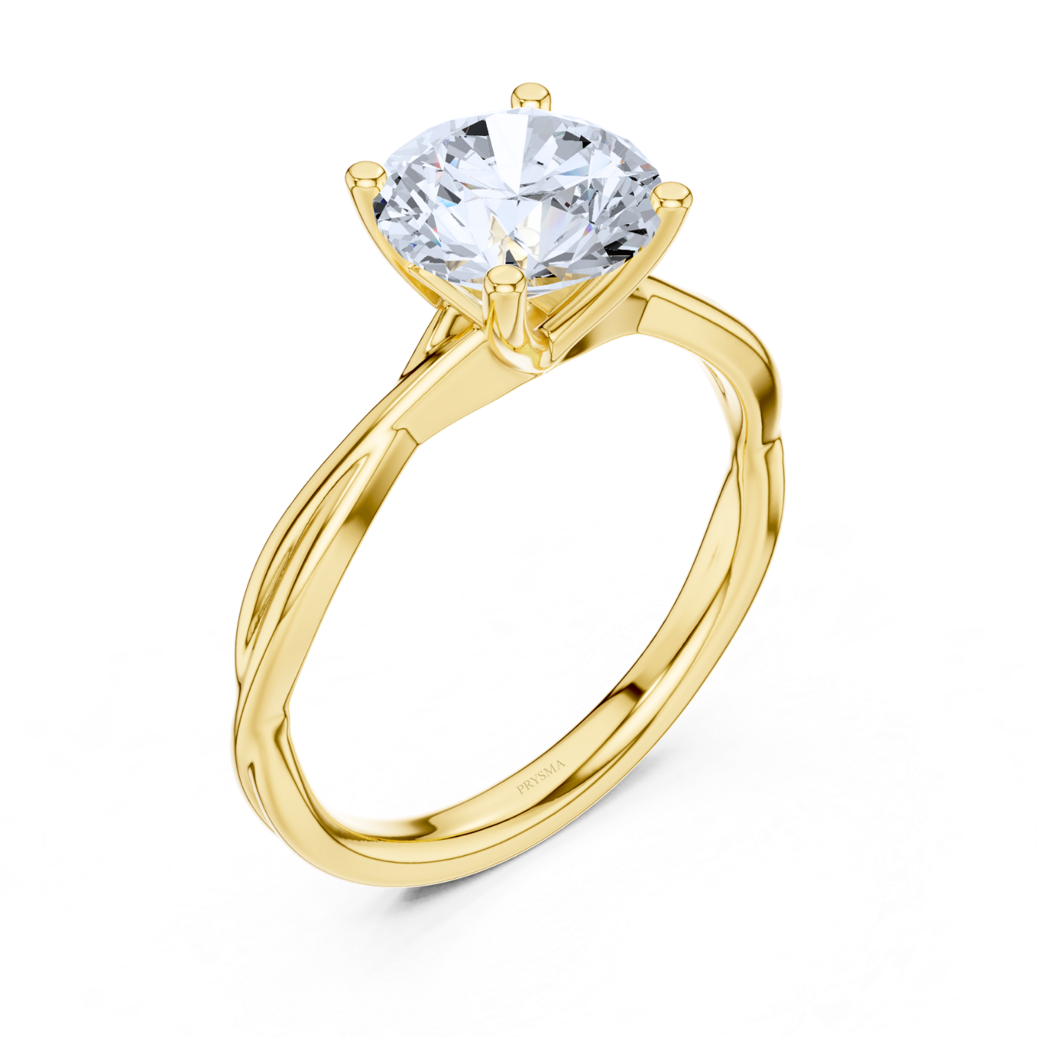 Timeless Elegance Round-Cut Solitaire Ring