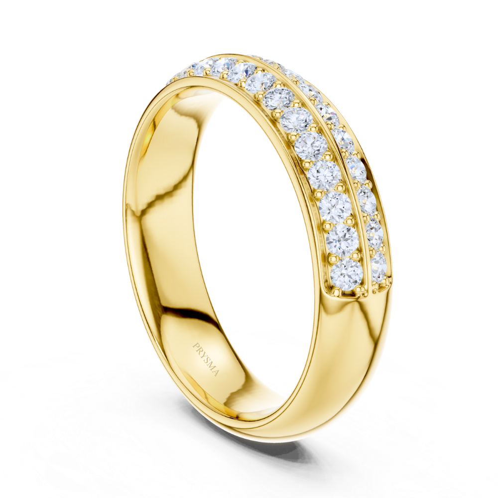 Luxe Double Row Eternity Ring