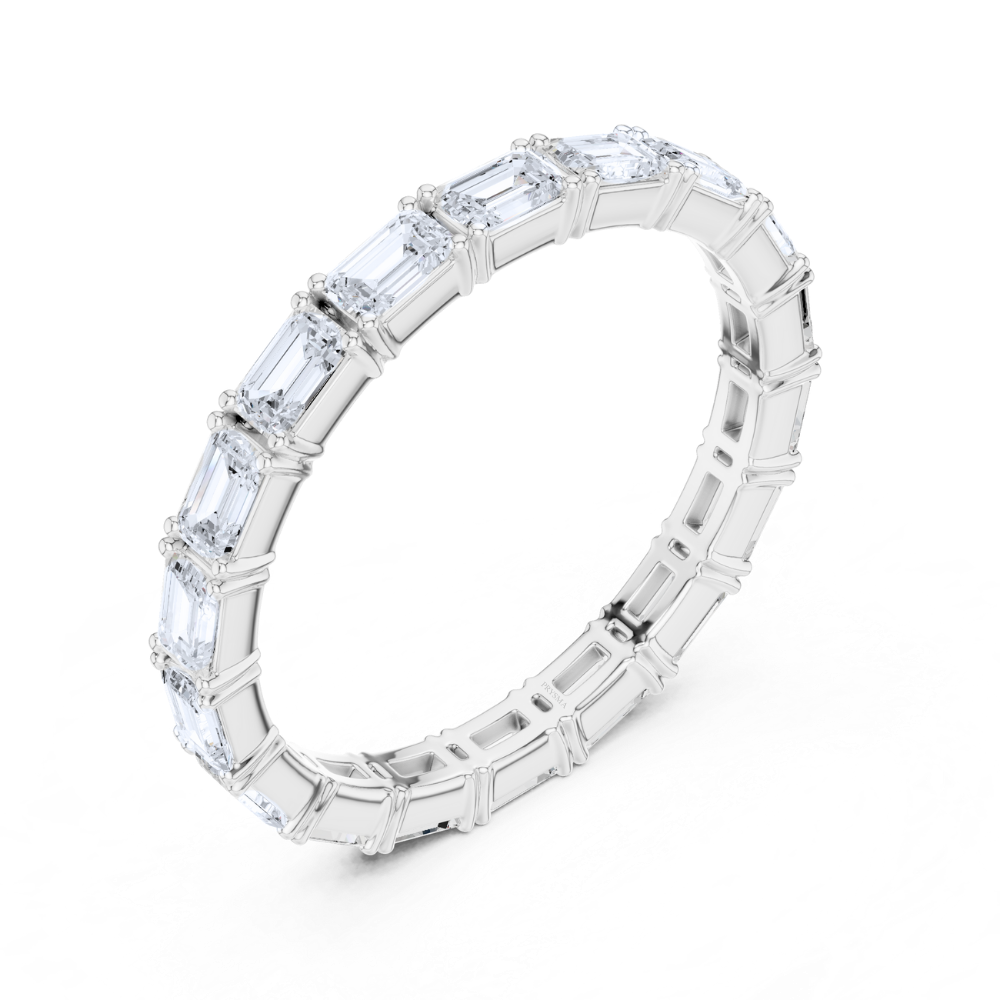 Emerald Luxe Eternity Ring