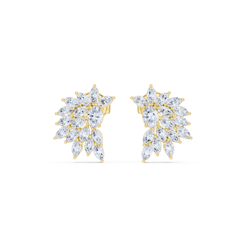 Radiant Bloom Cluster Earrings