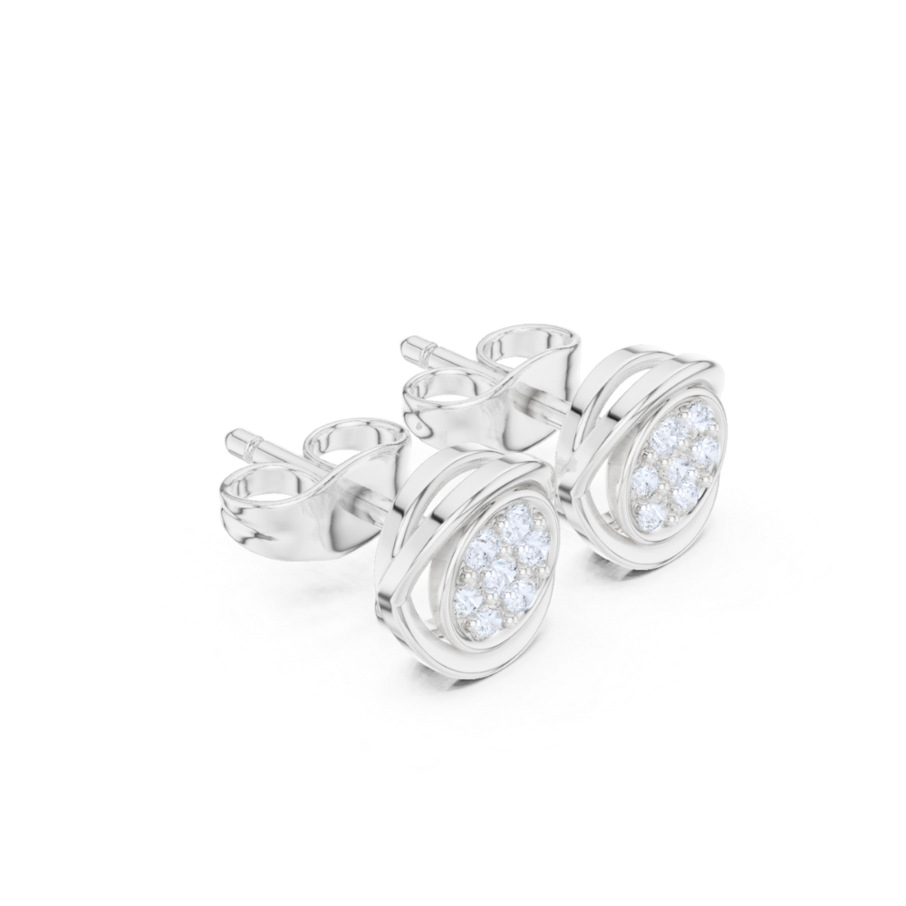 Eternal Glow Round Studs