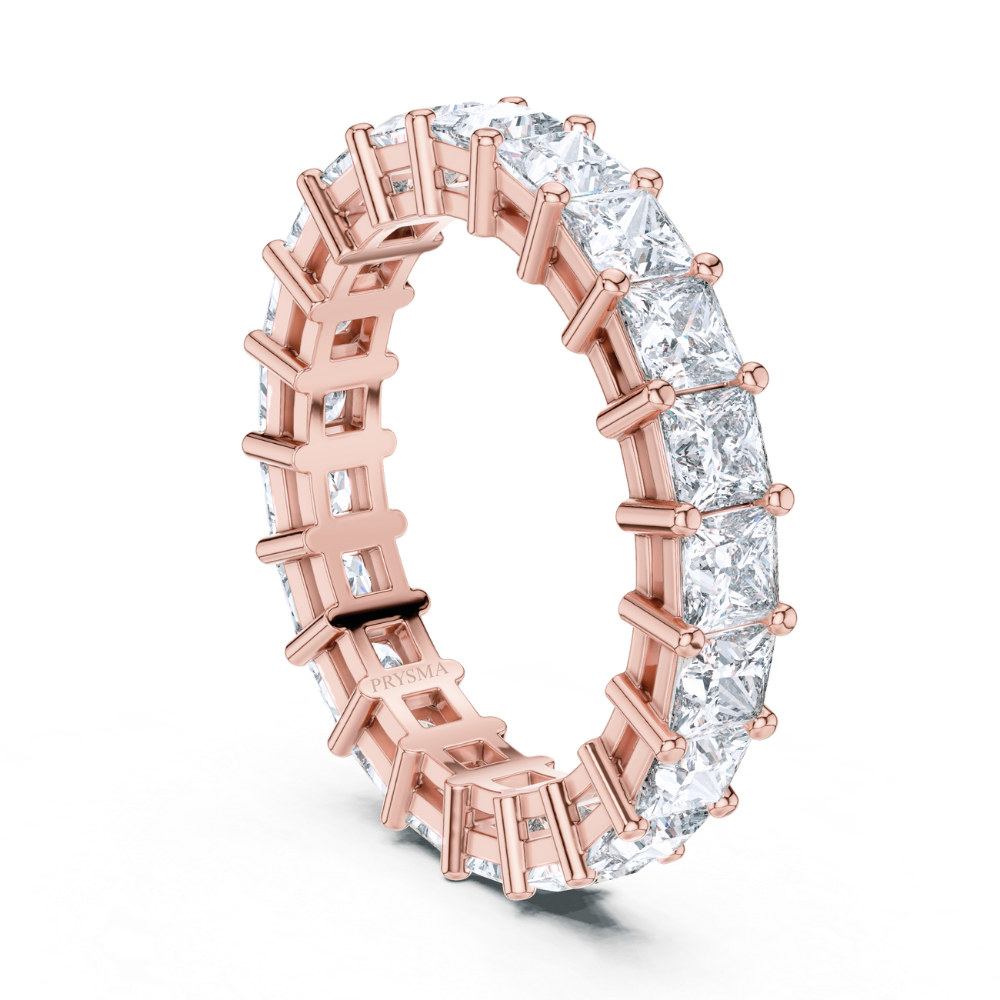 Royal Edge Princess Cut Eternity Ring