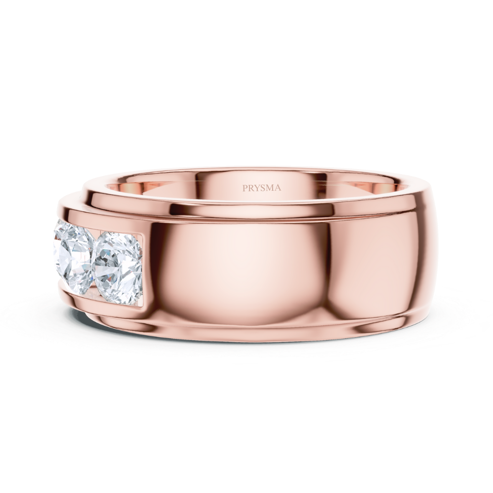Imperial Channel-Set Diamond Ring