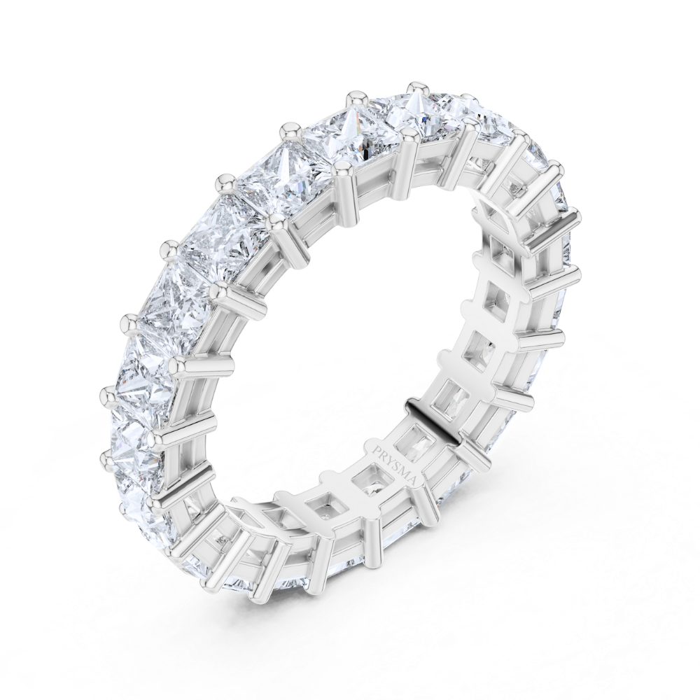 Royal Edge Princess Cut Eternity Ring